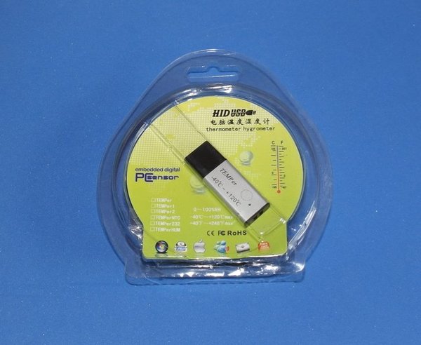TEMPer 2.0 USB Thermometer Temperatur Auswertung mit Software