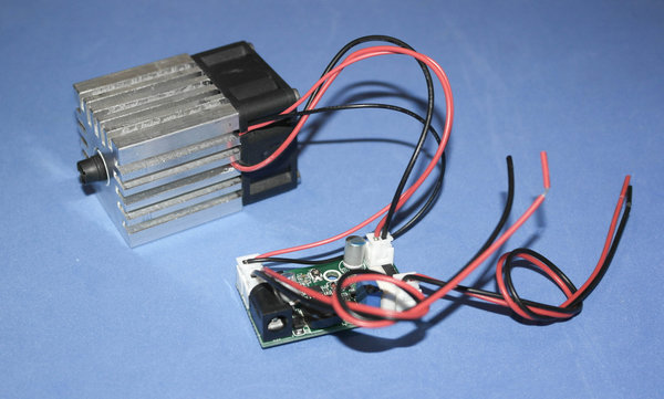 175mW 405nm UV Lasermodul TTL-Treiber im Kühlblock v.3