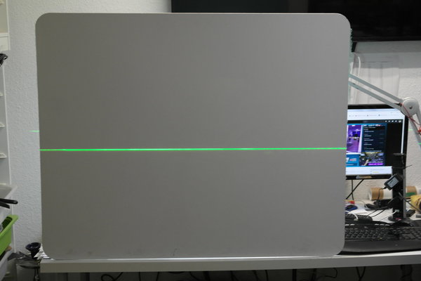 20mW 532nm Lasermodul Grün Lineoptik 3V