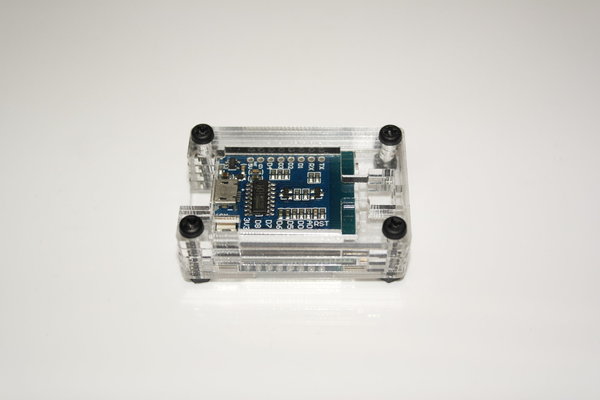 Wemos D1 Mini Enigmalight Gehäuse Transparent V2