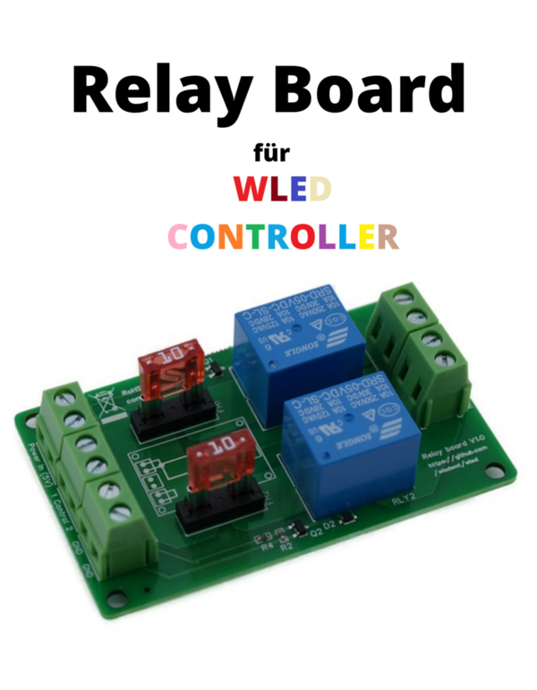 Relay Board für V3x/V4x WLED Controller